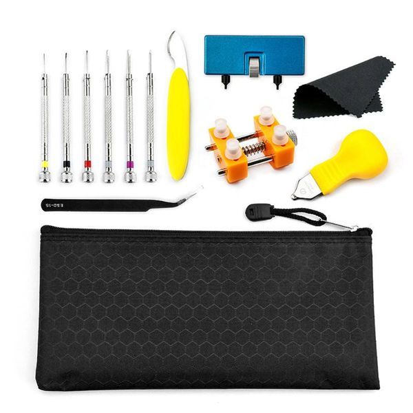 repair tools & kits 13pcs watchmaker watch tool kit back case opener screwdriver curved tweezer with storage bag battery replacement set#20
repair tools & kits 13pcs watchmaker watch tool kit back case opener screwdriver curved tweezer with storage bag battery replacement set#20