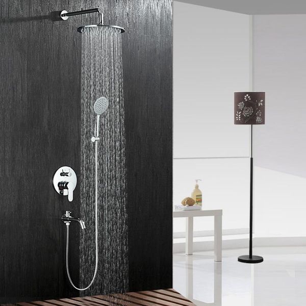 beiluode circular shower faucet set ceiling mount rainfall brass cold and mixer tap bathtub hidden la1043 bathroom sets
beiluode circular shower faucet set ceiling mount rainfall brass cold and mixer tap bathtub hidden la1043 bathroom sets