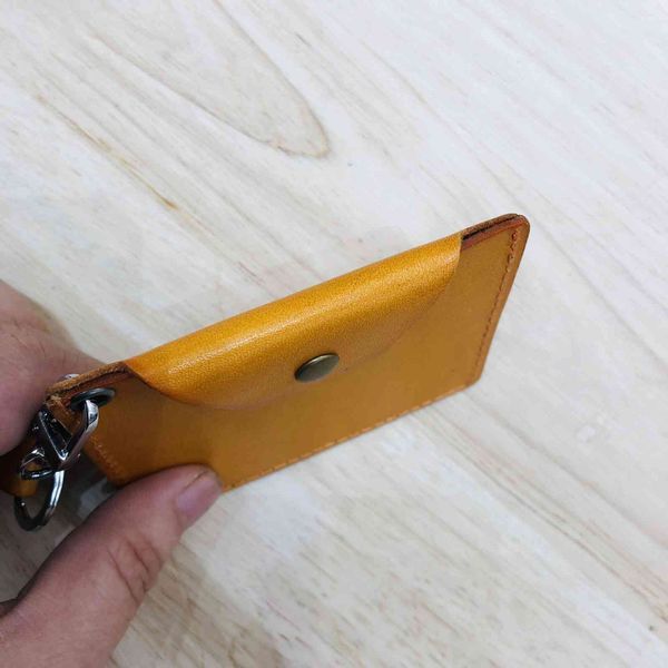 leather handmade layer leather bag key chain wallet bag pendant black friday 2v60