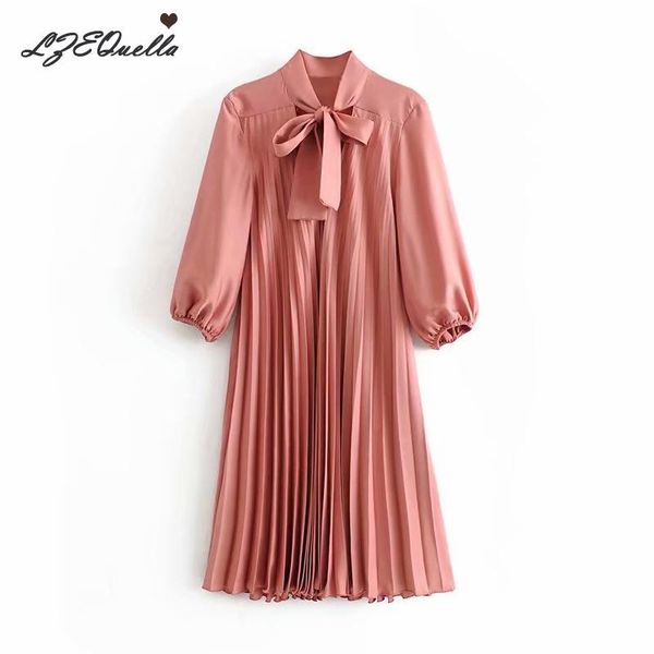 casual dresses lzequella spring long dress solid color women autumn high waist chiffon bowtie ladies elegant clothes 2021 nz2544, Black;gray
casual dresses lzequella spring long dress solid color women autumn high waist chiffon bowtie ladies elegant clothes 2021 nz2544, Black;gray