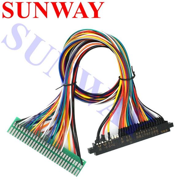 game controllers & joysticks 56 pin 50cm jamma extender harness for arcade board cabinet wire / wiring loom pcb
game controllers & joysticks 56 pin 50cm jamma extender harness for arcade board cabinet wire / wiring loom pcb