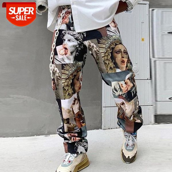 european and american printed straight loose mid-waist casual trousers men #8f82, Blue
european and american printed straight loose mid-waist casual trousers men #8f82, Blue
