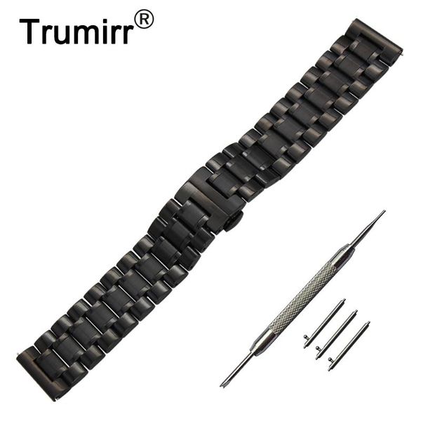 watch bands 22mm stainless steel band for pebble time / quick release strap butterfly buckle wrist belt bracelet black silver, Black;brown
watch bands 22mm stainless steel band for pebble time / quick release strap butterfly buckle wrist belt bracelet black silver, Black;brown