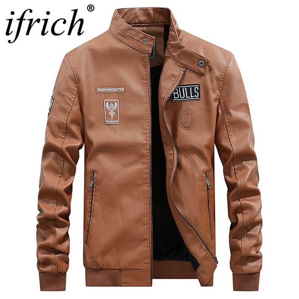 men's fur & faux arrive brand motorcycle leather jacket men outwear mens jaqueta de couro masculina jackets coats, Black
men's fur & faux arrive brand motorcycle leather jacket men outwear mens jaqueta de couro masculina jackets coats, Black