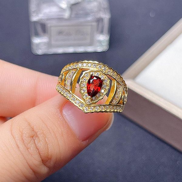 cluster rings natural garnet ring shopkeeper recommends beautiful gift for women, Golden;silver
cluster rings natural garnet ring shopkeeper recommends beautiful gift for women, Golden;silver