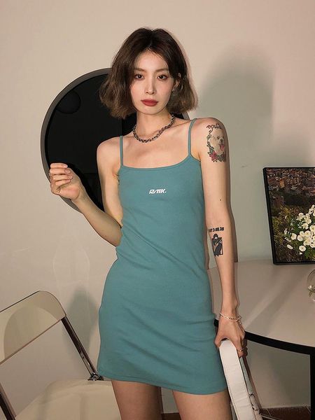casual dresses black suspender dress women's 2021 summer slim waist spice girl, Black;gray
casual dresses black suspender dress women's 2021 summer slim waist spice girl, Black;gray