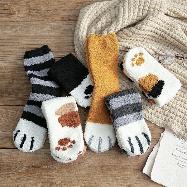 LtD coral cashmere children autumn and wter the tube cat claw socks lovely plush thickening warm sleeping hosiery floor stockings stockings, Black;white
LtD coral cashmere children autumn and wter the tube cat claw socks lovely plush thickening warm sleeping hosiery floor stockings stockings, Black;white