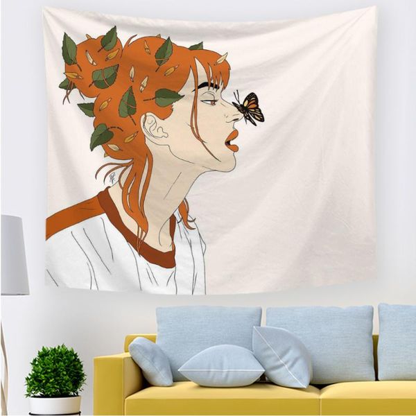 tapestries 2021 simple women with flower tapestry cute living room office hippie bedroom dorm headboard home decor
tapestries 2021 simple women with flower tapestry cute living room office hippie bedroom dorm headboard home decor