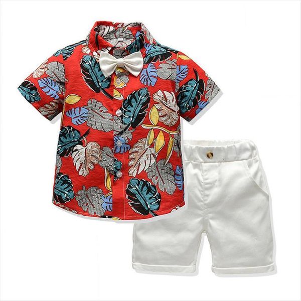 summer children boys clothes gentleman bow suit leaf print t shirt solid color 2 pcs set for 6 yrs kids, White
summer children boys clothes gentleman bow suit leaf print t shirt solid color 2 pcs set for 6 yrs kids, White
