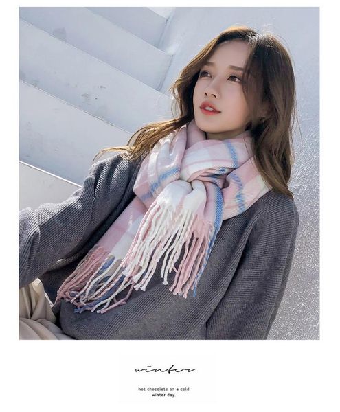 scarves 2021 autumn winter plaid scarf femininity cashmere lengthen warm bib student fashion shawl england artificial-wool concise wind, Blue;gray
scarves 2021 autumn winter plaid scarf femininity cashmere lengthen warm bib student fashion shawl england artificial-wool concise wind, Blue;gray
