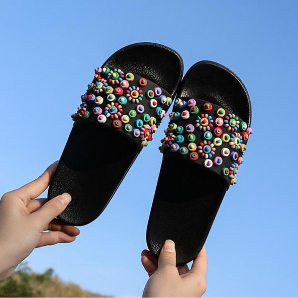 slippers women summer casual candy bohemia flat non-slip slides jelly bathroom shoes soft bottom female fashion beach slipper, Black
slippers women summer casual candy bohemia flat non-slip slides jelly bathroom shoes soft bottom female fashion beach slipper, Black