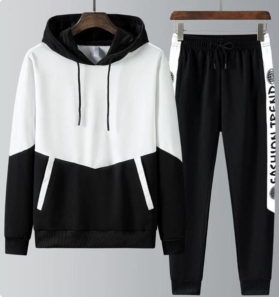 jogging clothing 2021 men's tracksuit sets hooded hoodie + pants 2 pieces casual sweatshirt male sportswear brand joggers sweatsuit, Black;red
jogging clothing 2021 men's tracksuit sets hooded hoodie + pants 2 pieces casual sweatshirt male sportswear brand joggers sweatsuit, Black;red