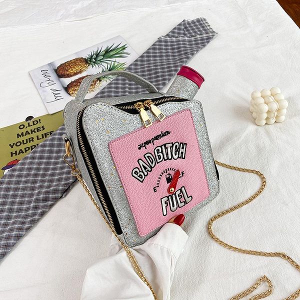 evening bags qyahlybz fashion personality laser sequin letter creative funny messenger crossbody pink women shoulder bag
evening bags qyahlybz fashion personality laser sequin letter creative funny messenger crossbody pink women shoulder bag