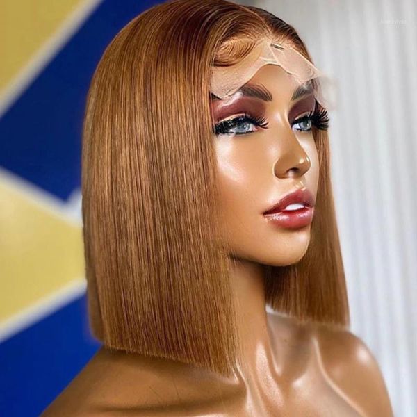 #27 color short bob straight human hair lace front wigs with natural hairline brazilian remy golden wig baby for women1, Black;brown
#27 color short bob straight human hair lace front wigs with natural hairline brazilian remy golden wig baby for women1, Black;brown