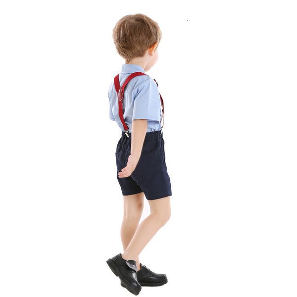 tim doger children's summer short sleeve pants suit clothes set, Blue 
tim doger children's summer short sleeve pants suit clothes set, Blue