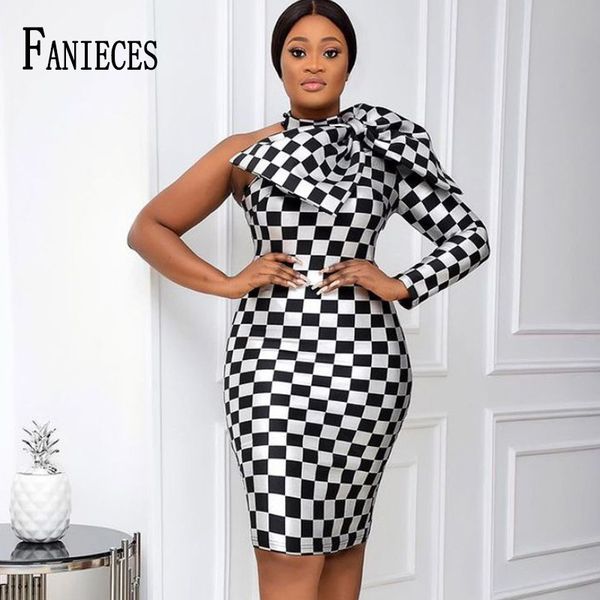 plaid printed dresses one shoulder bodycon pencil elegant office lady classy women midi slim dress african modest female vestido 210520, Black;gray
plaid printed dresses one shoulder bodycon pencil elegant office lady classy women midi slim dress african modest female vestido 210520, Black;gray