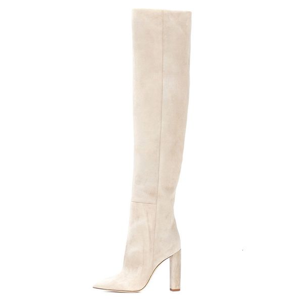 4-color plus 34-43 on the knee women heels thigh high plied women's winter boots, Black
4-color plus 34-43 on the knee women heels thigh high plied women's winter boots, Black