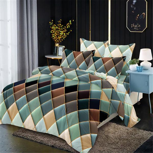 bedding sets european duvet cover set geometry series pillowcase breathable soft bedclothes home textiles
bedding sets european duvet cover set geometry series pillowcase breathable soft bedclothes home textiles