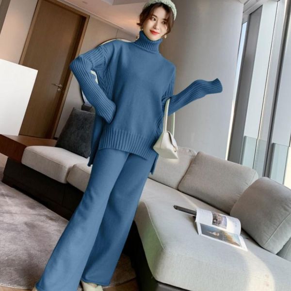 women's tracksuits two piece set pullover sweater tracksuit women high waist knit wide leg pants suit lady winter 2021, Gray
women's tracksuits two piece set pullover sweater tracksuit women high waist knit wide leg pants suit lady winter 2021, Gray
