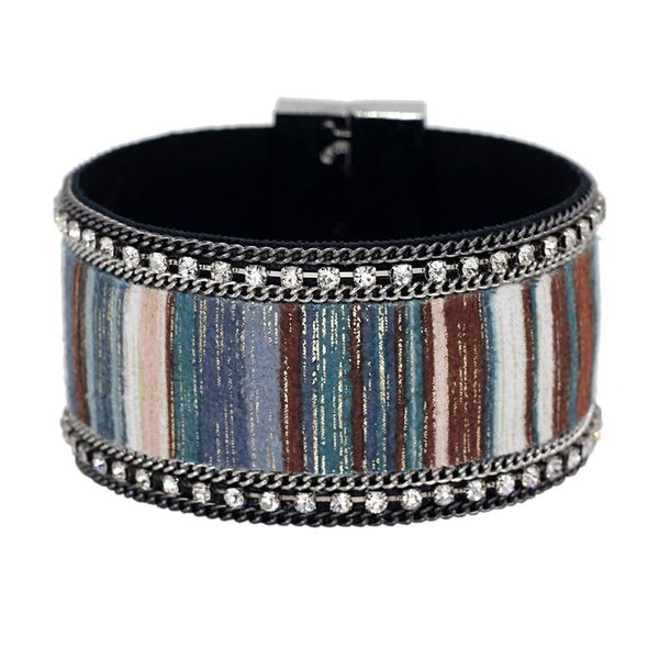 tennis vonnor jewelry women wrap bracelets colorful striped bangle bracelet with magnet clasp accessories female, Golden;silver
tennis vonnor jewelry women wrap bracelets colorful striped bangle bracelet with magnet clasp accessories female, Golden;silver
