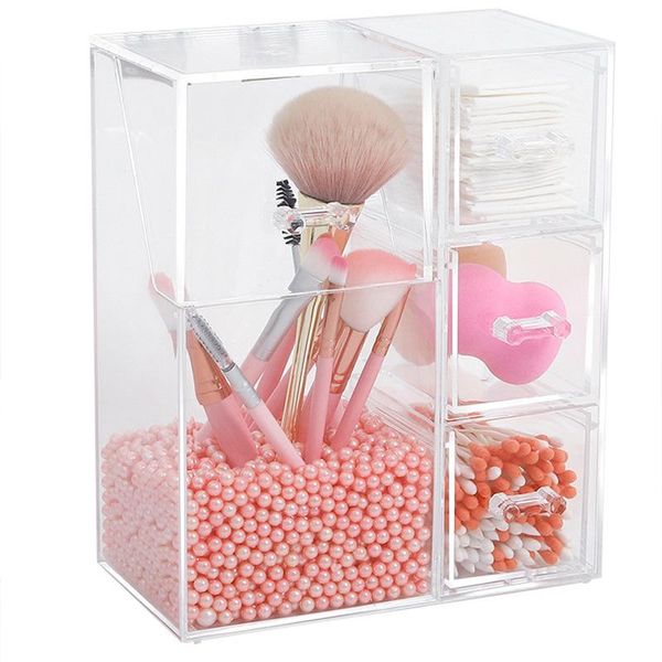 storage boxes & bins acrylic makeup organizer clear cosmetics jewelry drawer box brush holder bathroom for small things
storage boxes & bins acrylic makeup organizer clear cosmetics jewelry drawer box brush holder bathroom for small things