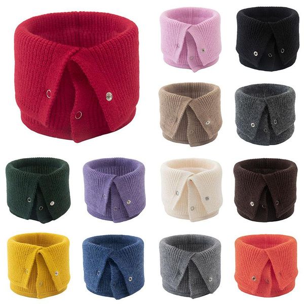 scarves women snood scarf winter button neck female woolen knitted warm collar ring solid color, Blue;gray
scarves women snood scarf winter button neck female woolen knitted warm collar ring solid color, Blue;gray