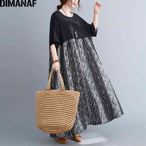 plus size summer dress women vestidos sundress vintage striped print black long oversize cotton loose casual 210531, Black;gray
plus size summer dress women vestidos sundress vintage striped print black long oversize cotton loose casual 210531, Black;gray