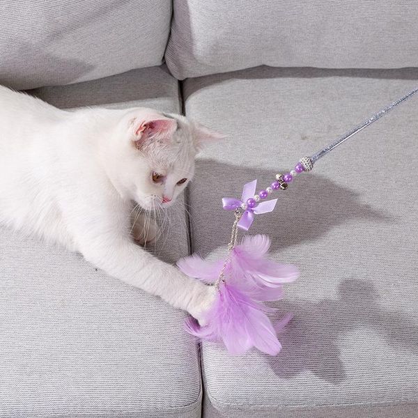 cat toys lovely toy cayts funny playing for cats kitten feather pet elastic feathers stick jouet chat juguetes para gato
cat toys lovely toy cayts funny playing for cats kitten feather pet elastic feathers stick jouet chat juguetes para gato