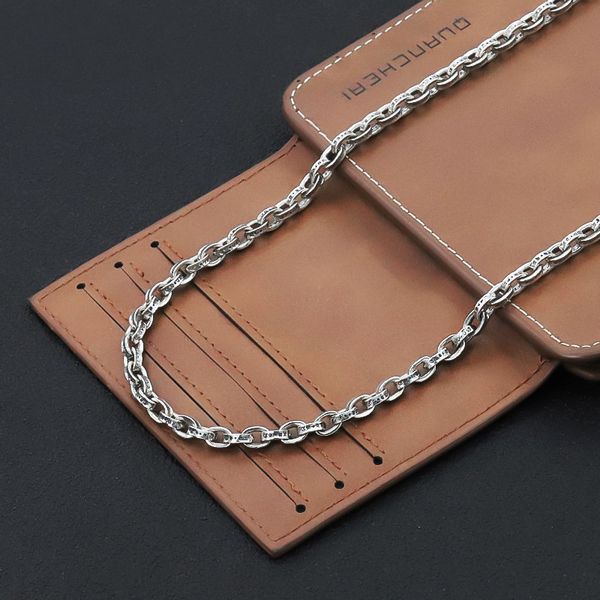 s925 sterling necklace punk trendsetter fashion letter thai silver personalized men's and women's versatile matching chain
s925 sterling necklace punk trendsetter fashion letter thai silver personalized men's and women's versatile matching chain