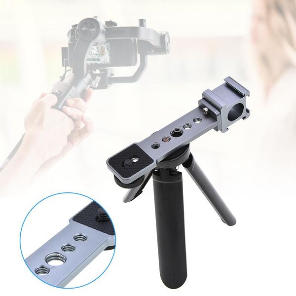 triple cold shoe mount gimbal extension bracket adapter for osmo mobile zhiyun smooth 4 jhp- stabilizers
triple cold shoe mount gimbal extension bracket adapter for osmo mobile zhiyun smooth 4 jhp- stabilizers