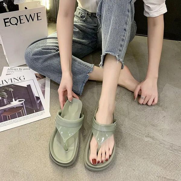 slippers fashion candy colors summer flip flops comfortable open toes women sandals non-slip slides outside wear student beach shoes 2z37, Black
slippers fashion candy colors summer flip flops comfortable open toes women sandals non-slip slides outside wear student beach shoes 2z37, Black