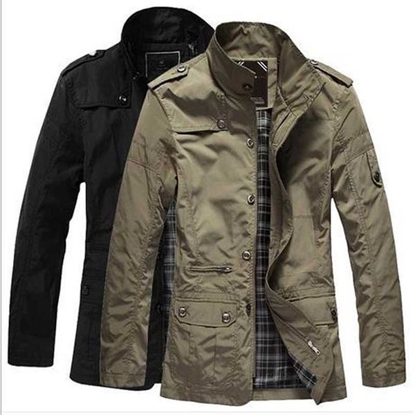 spring and autumn men's jacket thin large size men's jacket in the long trench coat windbreaker business casual 211011, Tan;black
spring and autumn men's jacket thin large size men's jacket in the long trench coat windbreaker business casual 211011, Tan;black