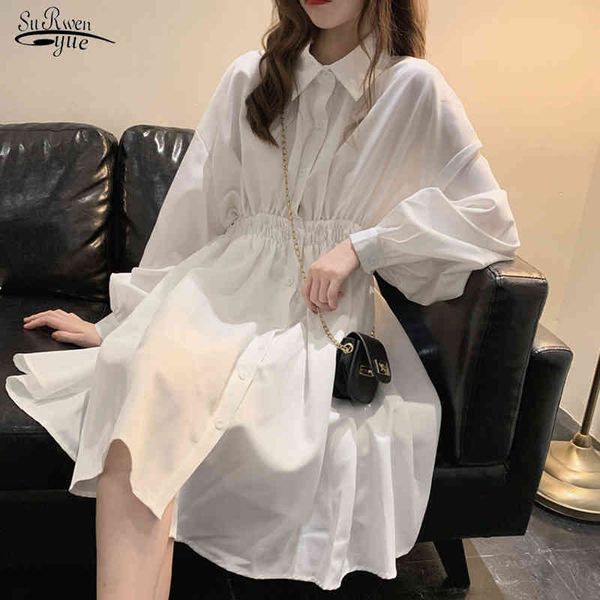 spring lantern sleeve shirt dress casual vintage plus size women turn down collar button party es 13491 210508, Black;gray
spring lantern sleeve shirt dress casual vintage plus size women turn down collar button party es 13491 210508, Black;gray