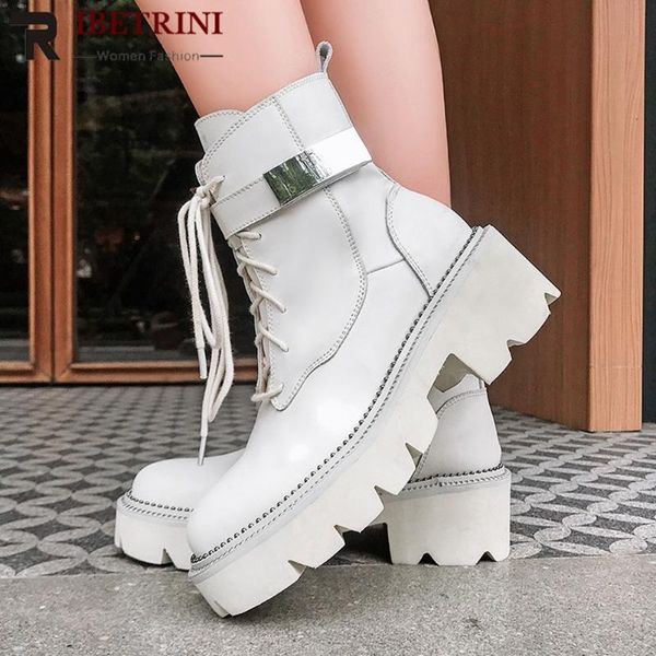 boots ribetrini female fahsion genuine leather buckle motocycle shoes lace platform women 2021 square heel woman, Black
boots ribetrini female fahsion genuine leather buckle motocycle shoes lace platform women 2021 square heel woman, Black