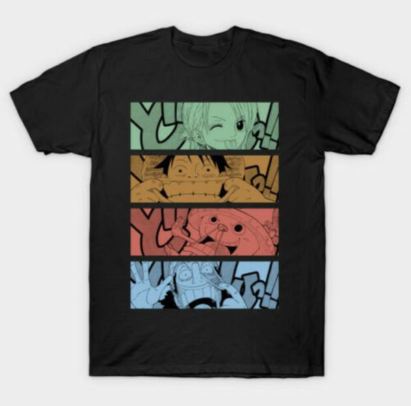 one piece squad keep smiling luffy nami tony usopp funny anime black t-shirt, White;black
one piece squad keep smiling luffy nami tony usopp funny anime black t-shirt, White;black