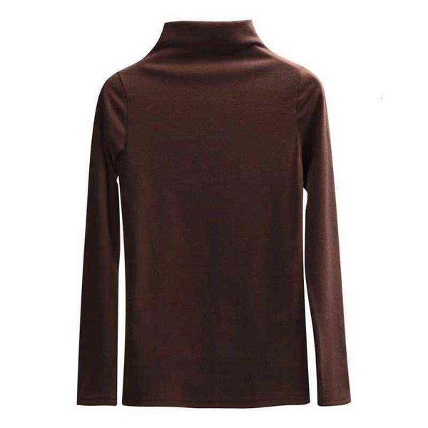 women's sweaters double sided german cashmere half high neck plush thick bottomed shirt thermal underwear women's 2021 autumn, White;black
women's sweaters double sided german cashmere half high neck plush thick bottomed shirt thermal underwear women's 2021 autumn, White;black
