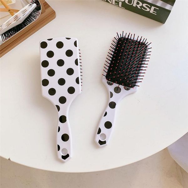 hair brushes 2021 black and white wave point air cushion comb girl heart student dormitory home long massage portable brush, Silver
hair brushes 2021 black and white wave point air cushion comb girl heart student dormitory home long massage portable brush, Silver
