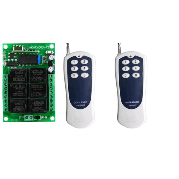 remote controlers 500m dc 12v 6ch 6 ch channel wireless control controller radio switch transmitter receiver 433 mhz
remote controlers 500m dc 12v 6ch 6 ch channel wireless control controller radio switch transmitter receiver 433 mhz