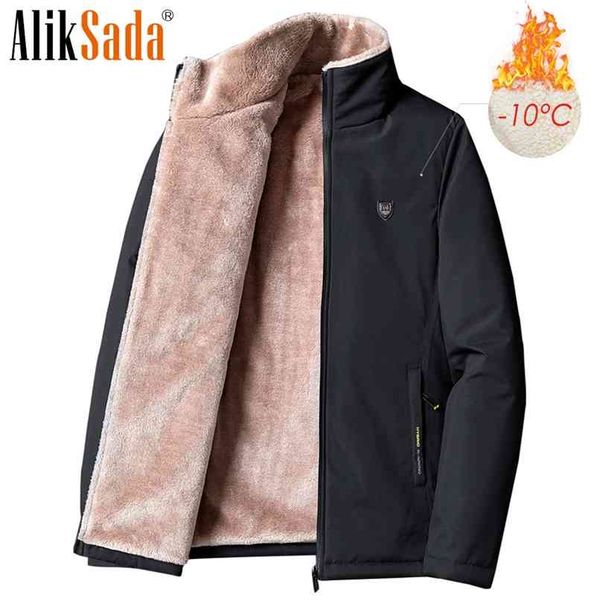 5xl men winter casual classic warm thick fleece parkas jacket coat men autumn fashion pockets windproof parka men plus size 210916, Black
5xl men winter casual classic warm thick fleece parkas jacket coat men autumn fashion pockets windproof parka men plus size 210916, Black