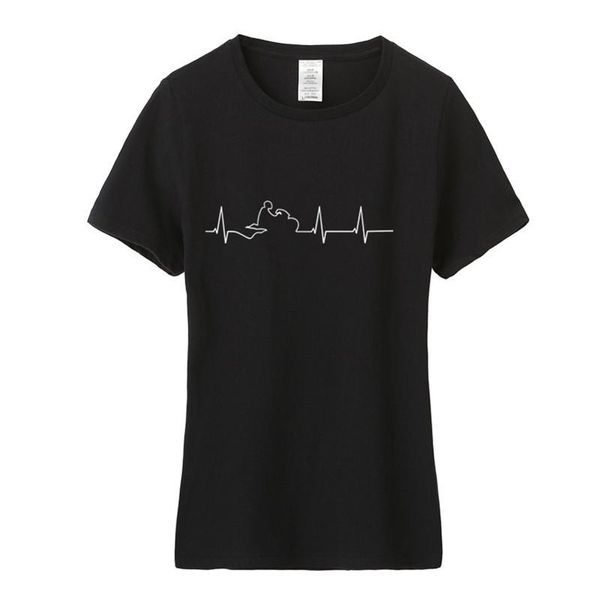 women's t-shirt summer heartbeat motor t shirts fashion women cotton short sleeve motorbiker shirt female girl tees tm-022, White
women's t-shirt summer heartbeat motor t shirts fashion women cotton short sleeve motorbiker shirt female girl tees tm-022, White