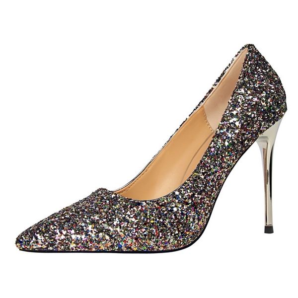 sandals arrival autumn women's fashion solid sequined cloth party shoes pointed toe high heels 9cm women g0054 kd4b, Black
sandals arrival autumn women's fashion solid sequined cloth party shoes pointed toe high heels 9cm women g0054 kd4b, Black