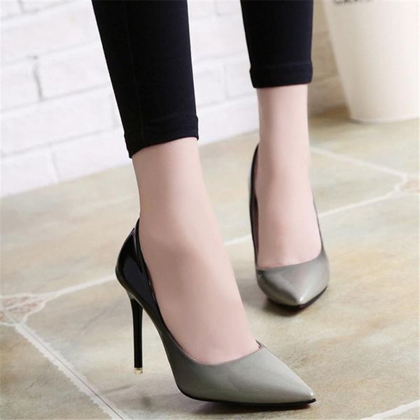 dress shoes 2021 shadow women pointed toe pumps patent leather wine red 10cm high heels boat wedding zapatos mujer, Black
dress shoes 2021 shadow women pointed toe pumps patent leather wine red 10cm high heels boat wedding zapatos mujer, Black