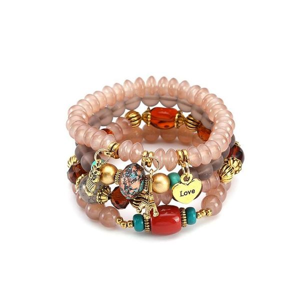beaded, strands retro bracelet female creative literary multi-string personality bohemian ethnic elastic wholesale, Black
beaded, strands retro bracelet female creative literary multi-string personality bohemian ethnic elastic wholesale, Black