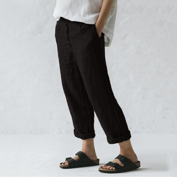 women's pants & capris womens cotton linen summer trousers elastic high waist korean lightweight harem #3, Black;white
women's pants & capris womens cotton linen summer trousers elastic high waist korean lightweight harem #3, Black;white