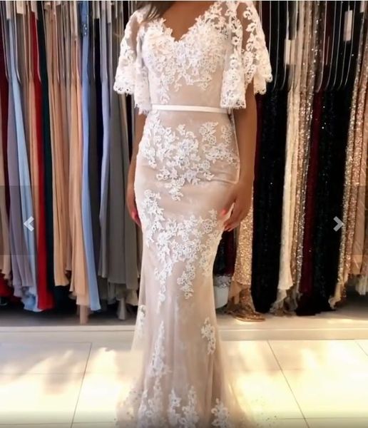 party dresses elegant women white red lace mermaid evening long with sleeves 2021 v neck backless buttons formal gowns, White;black
party dresses elegant women white red lace mermaid evening long with sleeves 2021 v neck backless buttons formal gowns, White;black