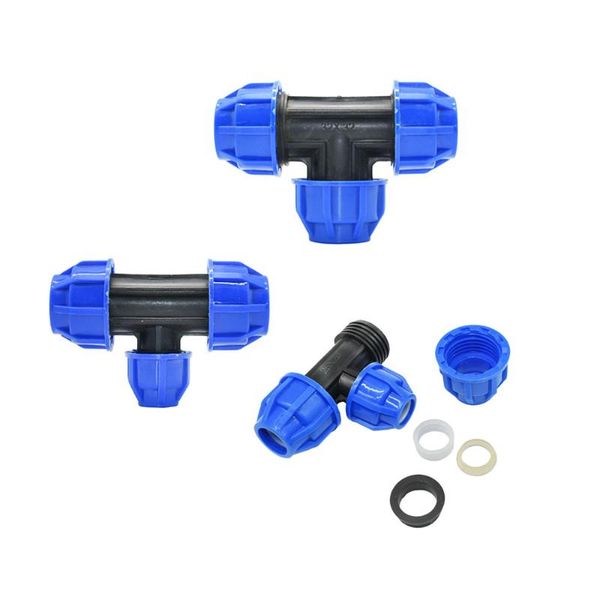 watering equipments 20/25/32mm tee plastic connector water splitter t-type pe reducing connection quick union dn15 dn20 dn25 1pcs
watering equipments 20/25/32mm tee plastic connector water splitter t-type pe reducing connection quick union dn15 dn20 dn25 1pcs