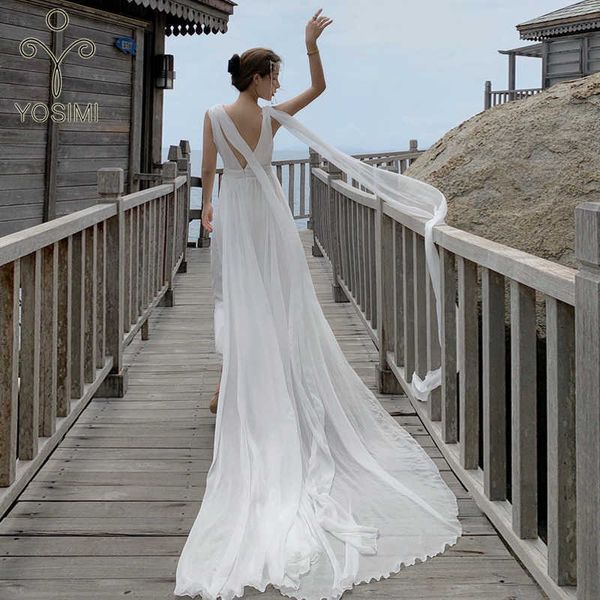 yosimi floor-length long women dress elegant summer v-neck sleeveless white chiffon party night backless dresses 210604, Black;gray
yosimi floor-length long women dress elegant summer v-neck sleeveless white chiffon party night backless dresses 210604, Black;gray