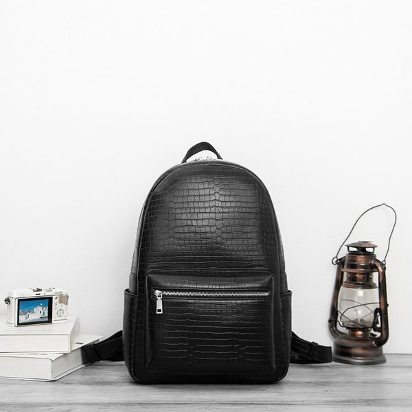 bag backpack men's crocodile leisure computer printing trend ins high school student schoolbag, Black;red
bag backpack men's crocodile leisure computer printing trend ins high school student schoolbag, Black;red