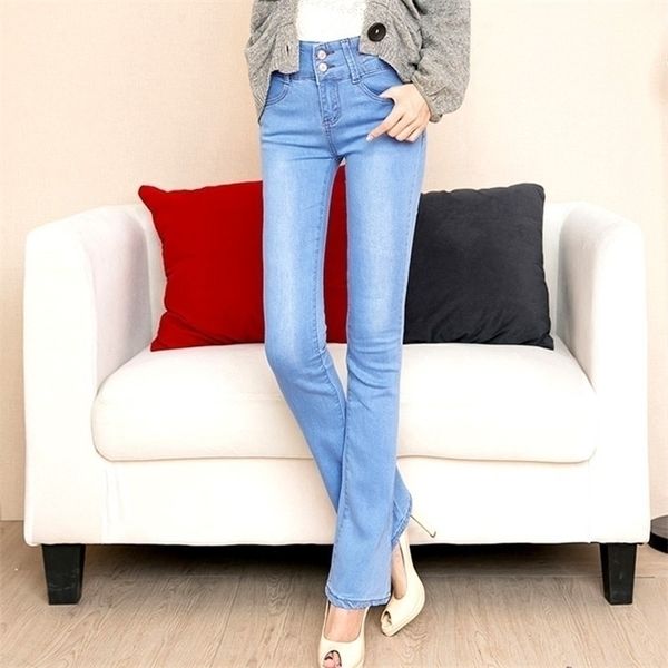 mind feet women jeans slim plus size female stretch denim flares pants breathable fashion bell bottom trousers, Blue
mind feet women jeans slim plus size female stretch denim flares pants breathable fashion bell bottom trousers, Blue