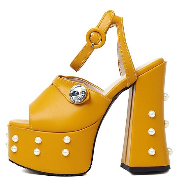 dress shoes luxury crystal women's sandals summer platform ankle straps punk high heels ladies party large size, Black
dress shoes luxury crystal women's sandals summer platform ankle straps punk high heels ladies party large size, Black